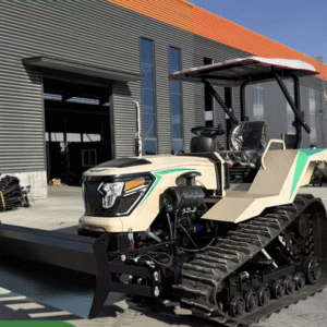 Tractor sobre orugas, cultivador rotativo, Mini oruga agrícola - 50hp 60hp 80hp, motor diésel -