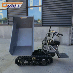 Camión de transporte sobre orugas de China, mini volquete pequeño, volcadores de sitio de coche de transporte